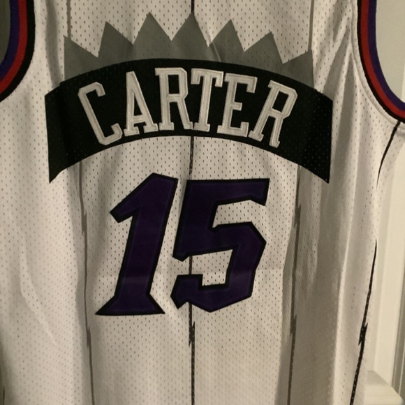 NWT Vince Carter Throwback Raptors Jersey Mens Size Medium - Picture 7 of 9